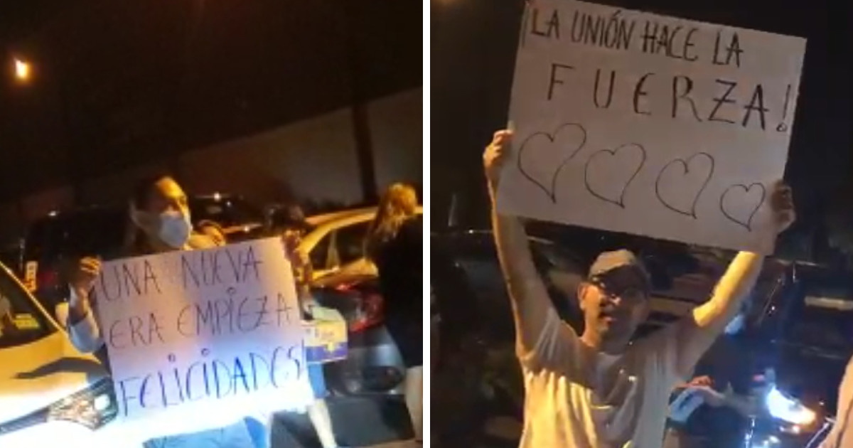 Refresco workers celebrate their union victory.